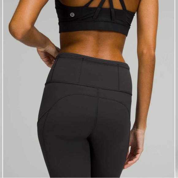 Lululemon Fast and Free High-Rise Tight 25" *Brushed Nulux in Black - Picture 7 of 8